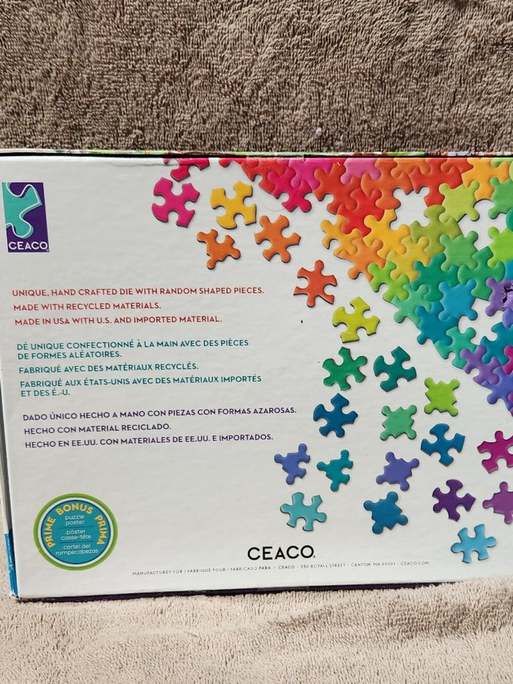 CEACO ENGLISH BREAKFAST Puzzle 1000 Easy to Hold Pieces NEW SEALE - Picture 4 of 4